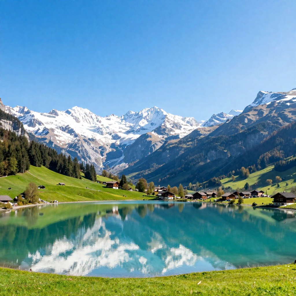 Alpine calm and unhurried living in Switzerland